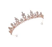 LIFKICH Luxurious Bridal Rhinestone Hairband Lightweight Crystal Headband Hair Accessories for Bride and Mum, Elegant Wedding Headdress Suitable for Cosplay and Thanksgiving