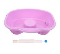 LIFKICH Lying Flat Shampoo Basin for Home Use Reusable Hair Washing Sink Portable Bedside Shampoo Basin for Elderly Bedridden Person
