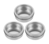 LIFKICH Magnetic Kitchen Storage 3Pcs Tinplate Spice Jars for Refrigerator and Rv with Metal Construction for Seasoning Organizing