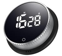 LIFKICH Mechanical Rotating Kitchen Timer, Manual Countdown Desk Timer for Cooking, Exercise and Study Time Management, Gym Workout Reminder without Battery