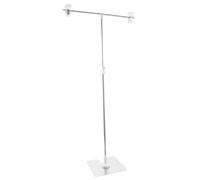 LIFKICH Mini T-shape Adjustable Background Stand Frame for Photography Backdrop Shelf Portable for Small Easel Photography Props Background Paper