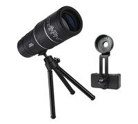 LIFKICH Monocular Telescope for Bird Watching Camping and Hiking Portable Scope with Smartphone Holder Tripod for Outdoor Exploration for Nature Enthusiasts
