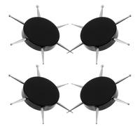 LIFKICH Nail Art Dotting Tools Set 4pcs Acrylic Pens with 6 Different Sized Tips, Designed for Manicure and Nail Art Work by Family