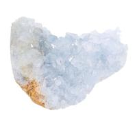 LIFKICH Natural Blue Crystal Cluster Home Decoration Irregular Shape Mineral Stone Ornament for Living Table Display Unique Household Decor