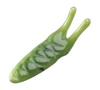 LIFKICH Natural Resin Two-Pronged Nose Scraper Health Massager Tool for Acupoint Massage and Meridian Therapy, Green Nose Scraping Tool for Self-Care and Relaxation