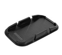 LIFKICH Non-slip Phone Pad for Car Dashboard, Black Pvc Anti-slip Mat with Money-saving Function, for Smartphone and Mobile Phone Use while Driving