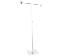 LIFKICH Photography Backdrop Stand Mini Adjustable T-Shape Compact Background Frame for Cosmetics Food Flat Lay Photography Props