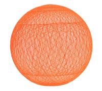 LIFKICH Plastic Globe Lamp Shade Screw Mouth for Pendant Ceiling Lamp Replacement Easy Install Decorative Round Ball Lampshade Flexible Interior Design Matching