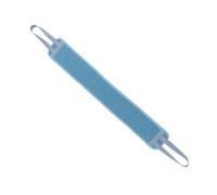 LIFKICH Portable Made of Grind Arenaceous Polyester with Handle Blue Back Scrubber Bath Towel, Easy to Clean Hard-to-Reach Areas, for Exfoliating and Dead Skin Removal for Home Use