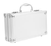 LIFKICH Portable Medicine Case Aluminum Tool Storage Box for Household Travel Lock Function for Parts and Kit