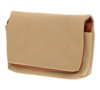 LIFKICH Portable Small Camera Case Pouch for Backpackers Compatible with Bbk-m12m, Compact Digital Camera Storage Bag in Khaki for Travel and Outdoor Use