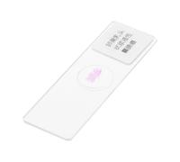 LIFKICH Pre-cleaned Microscope Slide Cover Glass for Biology Class Prop Transparent Prepared Glass Slide for Student Science Specimens and Micro World Exploration