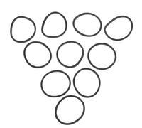 LIFKICH Replacement Drive Belt Rubber Material 10pcs Repair and Replacement for Game Console Dvd Drive Motor Belt