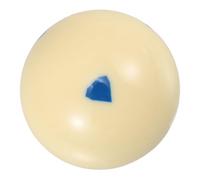 LIFKICH Resin Six-point Cue Ball for Billiards Practice with Precision and Control, White round Ball with Unique Design and Exquisite Craftsmanship, for Professional Play and Pool Table