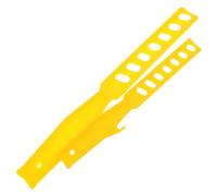 LIFKICH Reusable Plastic Paint Stirring Sticks Portable and Versatile Use 2pcs Lightweight Manual Paint Mixing Tools for Crafts and Projects