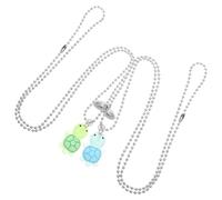 LIFKICH Romantic Couples Matching Pendant Necklaces with Glow the Dark Turtle and Magnetic Heart Design, Easy to Wear Resin Jewelry for Valentine's Day Gifts
