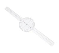 LIFKICH Rotary Plastic Goniometer 8-Inch Angle Protractor for Accurate Joint Angle Measurement during Physical Therapy Sessions