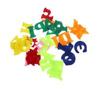 LIFKICH Russian Alphabet Felt Stickers for Soft Nonwoven Foam Letters in Vibrant Colors Early Education Wall Decor for Kindergarten Classrooms Easy to Apply and Remove Learning Aid