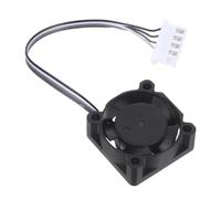 LIFKICH Silent Dual Ball Bearing Hotend Cooling Fan Compact Printer Fan Kit Compatibility Low Noise Wear-resistant Extruder Temperature Control Replacement Part