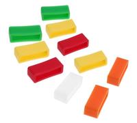 LIFKICH Silicone Watch Band Loop Replacement Rings Random Color 10pcs Wear Resistant Retaining Bands, Replacement for Old or Worn Straps for Wristwatches for Everyday Use