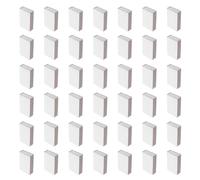 LIFKICH Sliding Drawer Match Boxes 50Pcs with Double Sided Striker Blank Paper Match Holders for Home Fireplace and Party