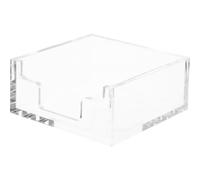 LIFKICH Square Acrylic Napkin Case Multi-Use Tissue Box Holder for Home and Restaurant Tabletop