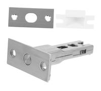 LIFKICH Stainless Steel Cylindrical Door Lock Tongue Knob Durable Tubular Deadbolt for Bedroom and Bathroom Doors Secure Internal Bolt Lock with Tight Seal Practical Safety Accessory