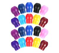 LIFKICH Stethoscope Replacement Earbuds to Keep Ears from Cold Metal Pvc 10 Pairs Soft Ear Tips Comfortable Earpieces Sturdy and Flexible Random Color for Clinic and Hospital Use
