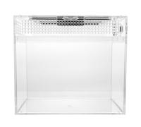 LIFKICH Transparent breeding box reptile storage case with lightweight PC material suitable for outdoor turtle housing