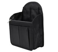 LIFKICH Travel Duffle Bag Black Storage Container Travel Simple Storage Bag Foldable Breathable Nylon for Backpack Packing Essentials