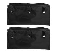 LIFKICH Underseat Walker Pouch Universal Compatibility for Wheelchair and Walker 2pcs with Multiple Compartments, Oxford Cloth Material, Easy to Clean for Trips to The Park Or The Store