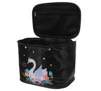 LIFKICH Waterproof Portable Travel Toiletry Storage Bag for Makeup Tools and Nail Art Products, Large Capacity Polyester Wash Bag with Foldable Design, for Travel and Daily Organising