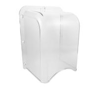 LIFKICH Weatherproof Acrylic Protector for Outdoor Attendance Machine and Visual Doorbell, Rain Cover for Factory Gates, Sturdy Plastic Doorbell Button Protective Cover for Control Systems