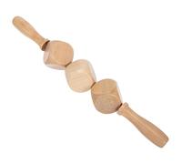 LIFKICH Wooden Gua Sha Stick for Therapy Massage Roller Roller for Reflexology Neck and Shoulder Massager for Full Body Relaxation