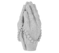 LIFKICH Zen Style Sandstone Hand Statue for Home Decoration, Artistic Small Hand Sculpture Crafted from Stone, Creates Sense of Tranquility, for Office and Home Display