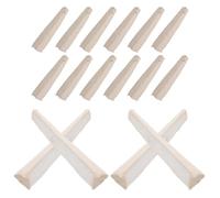 LIFKOME 1 Box High-Accuracy Pyrometric Temperature Cone for Kiln Firings Refractory Ceramic Firing Tester for Pottery and Clay Heat Measurement Tool for Even Kiln Control and Use