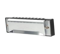 LIFKOME 10 Holes Harmonica for Beginners and Children, Small Musical Instrument Stable Structural Design, Made of Abs and Metal, Practical Harmonica for Kids and Students, for Learning