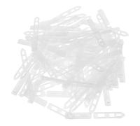 LIFKOME 100pcs Alligator Hair Clips for Kids Long 4.5cm Plastic Hairpins with Teeth DIY Hair Accessories for Girls Toddlers and Pets Creative Animal Theme