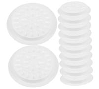 LIFKOME 100pcs Disposable Flower-shaped Eyelash Glue Holder Pads Spill-resistant False Lash Adhesive Organizer for Precise Eyelash Extensions Lightweight Portable Bulk Supply