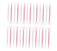 LIFKOME 100Pcs Y-shape Double-fold Eyelid Forks Makeup Applicators for Hooded Eyes Instant Eye Lift Tool Home and Professional Use Random Color Random Color