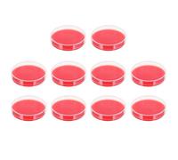 LIFKOME 10pcs Agar Plates Petri Dishes for Laboratory Use Non-crack Agar Medium Culture Equipment for Medical and Scientific Experiments
