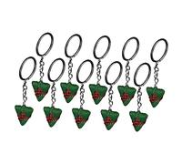 LIFKOME 10pcs Bag Charm Keychain Pendants Delicate Key Accessory Vibrant Colors for Dragon Boat Festival and Chinese Culture Enthusiasts