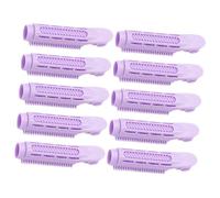 LIFKOME 10pcs Bangs Roller Hair Curler Grip Cling Root Clips for Curly Hair Volume Roller for Bangs DIY Styling Tools for Curtain Styling