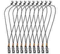 LIFKOME 10pcs Crystal Necklace Holder Cage Pendant Adjustable Empty Stone Holder Necklace Crystal Cage Stand Jewelry Diy Making For Women Men