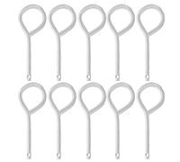 LIFKOME 10pcs Fire Extinguisher Lock Pins Iron Replacement Safety Pins for Fire Equipment Design for Enhanced Protection and Compatibility with Various Extinguishers