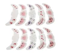 LIFKOME 10pcs Freckle Tattoo Stickers Realistic Fake Scar Face Decals Lightweight Breathable Temporary Makeup Patches for Halloween Cosplay Daily Use