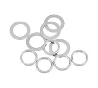 LIFKOME 10pcs Guitar Toggle Switch Nut Guitar Toggle Switch Washer Plate 12 Mm Iron Stable Connection Versatile Bass Instrument Accessories for Practice and Recordings