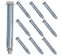 LIFKOME 10Pcs Heavy Duty Expansion Bolts for Speed Bumps Fasteners for Driveway and Road Installation Anchors for Secure Fixing