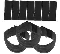 LIFKOME 10pcs Mourning Belt Black Armband for Memorial Service Funeral Police Arm Band Elastic Memory