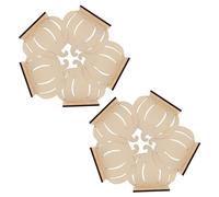 LIFKOME 10pcs Pumpkin Mini Table Decoration Fall Decorations for Home Mini Pumpkins for Painting Centerpiece Figuriness for Crafts Figure Beige
